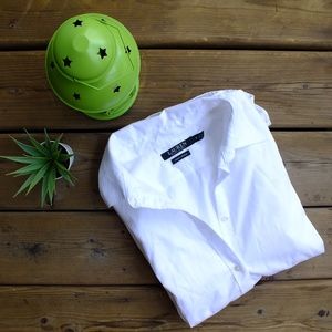 Ralph Lauren No Iron Cotton Shirt Size Medium